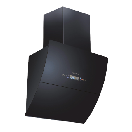 Hotte murale noire 60 cm - HCH-M1