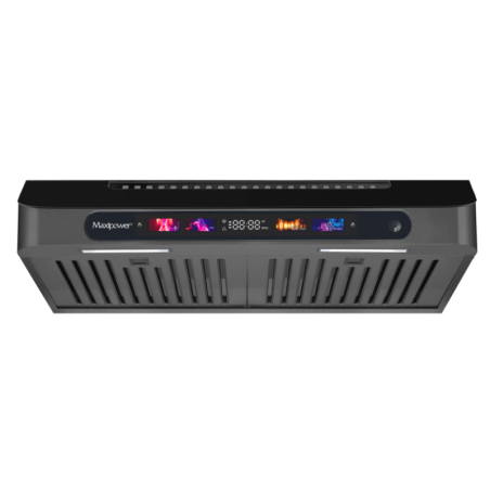 Hotte de cuisine noire 60 cm - HCH-M5B-60