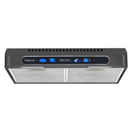 Hotte de cuisine noire 60 cm - HCH-M4B-60