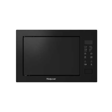 Micro-ondes encastrable numérique 28L – MWBI28-B en noir inox