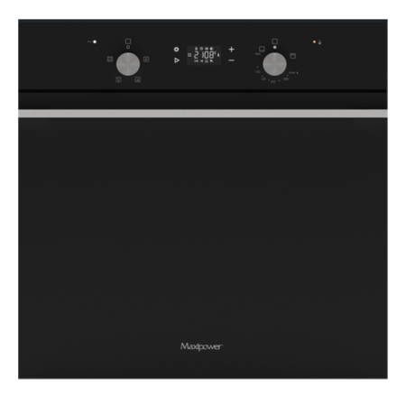 Four encastrable 73L – GEM/558 – Gaz / Électrique – en verre noir