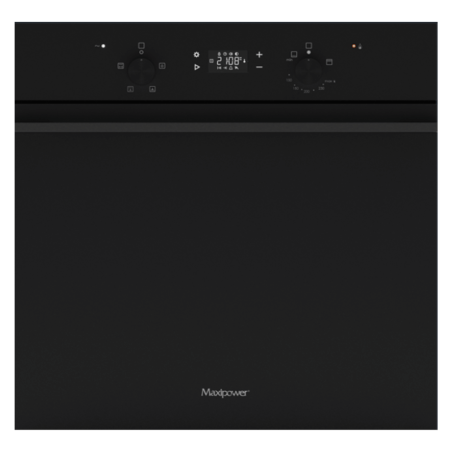 Four encastrable Gaz / Électrique 73L – GEM/559 – Maxipower – verre noir