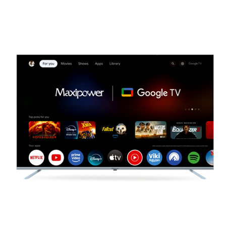 Smart TV QLED 70” Google TV 5.0 avec WiFi, Bluetooth, Dolby Audio et Commande Vocale