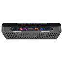 Hotte de cuisine noire 70 cm - HCH-M5B-70