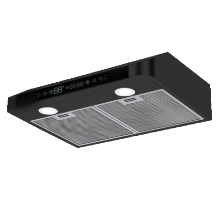 Hotte Casquette Slim 60 cm Inox  HCH-M3B-60