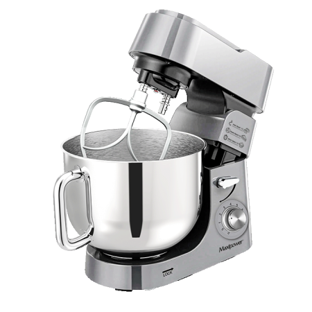 Robot Pétrin HSM11 – 1800W – Bol Inox 8L – 8 Vitesses